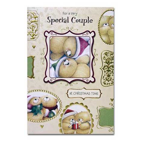 Special Couple Christmas Forever Friends Card